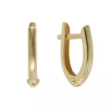 Золотые серьги 585 пробы