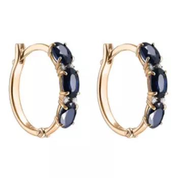 Золотые серьги 585 пробы