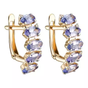 Золотые серьги 585 пробы