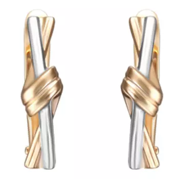 Золотые серьги 585 пробы