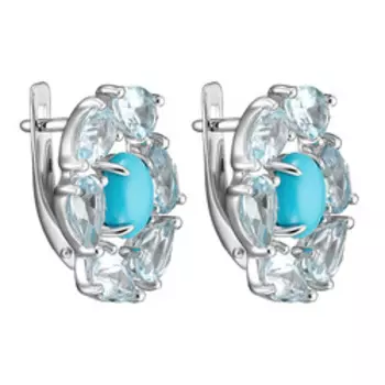 Золотые серьги 585 пробы