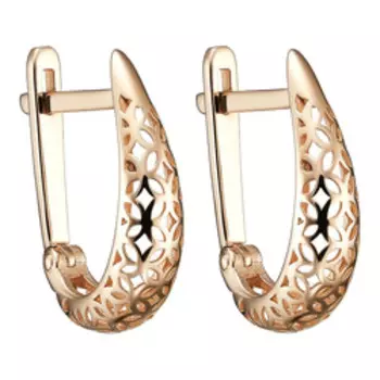 Золотые серьги 585 пробы