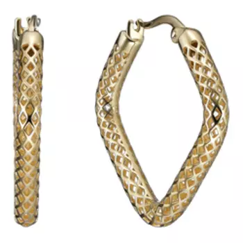 Золотые серьги 585 пробы