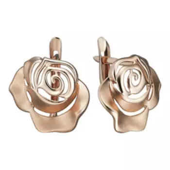 Золотые серьги 585 пробы