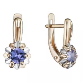 Золотые серьги 585 пробы