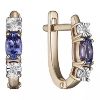 Золотые серьги 585 пробы