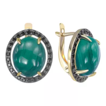 Золотые серьги 585 пробы