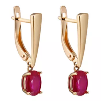 Золотые серьги 585 пробы