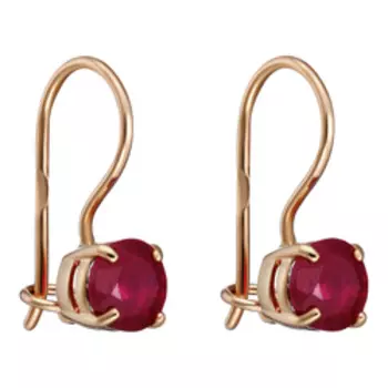 Золотые серьги 585 пробы