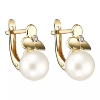 Золотые серьги 585 пробы