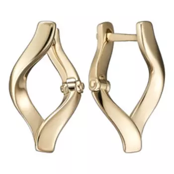 Золотые серьги 585 пробы