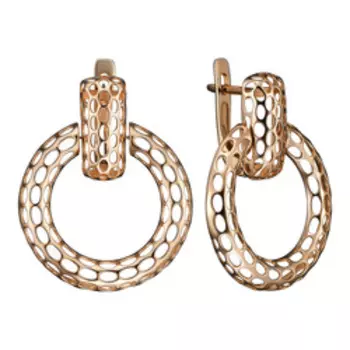 Золотые серьги 585 пробы