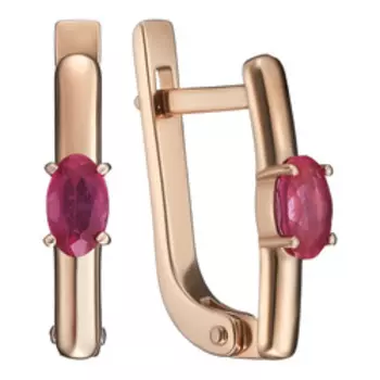 Золотые серьги 585 пробы