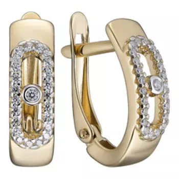 Золотые серьги 585 пробы