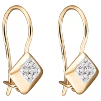 Золотые серьги 585 пробы