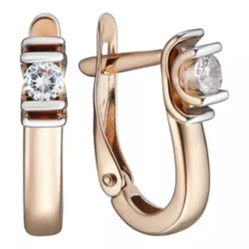 Золотые серьги 585 пробы