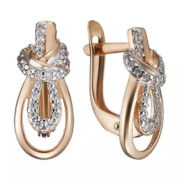 Золотые серьги 585 пробы