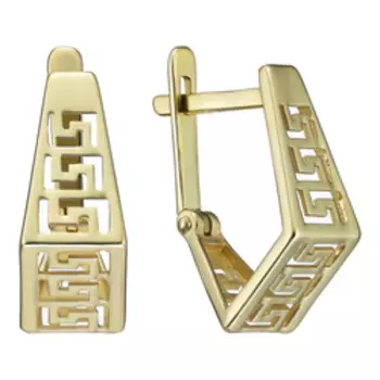 Золотые серьги 585 пробы