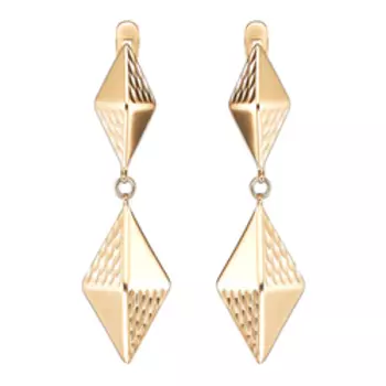 Золотые серьги 585 пробы