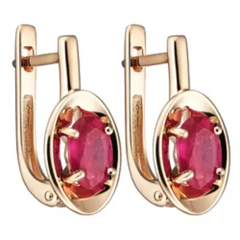 Золотые серьги 585 пробы