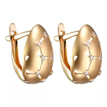 Золотые серьги 585 пробы