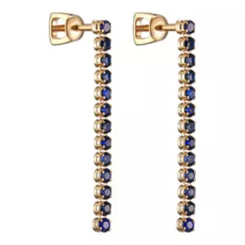 Золотые серьги 585 пробы