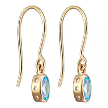 Золотые серьги 585 пробы