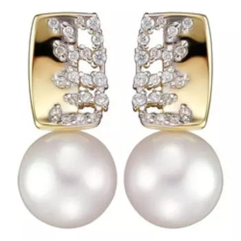 Золотые серьги 585 пробы