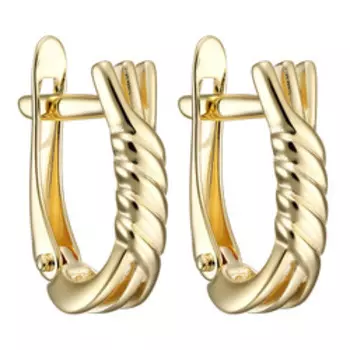 Золотые серьги 585 пробы