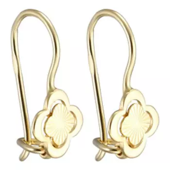 Золотые серьги 585 пробы