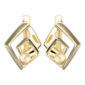 Золотые серьги 585 пробы