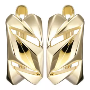 Золотые серьги 585 пробы