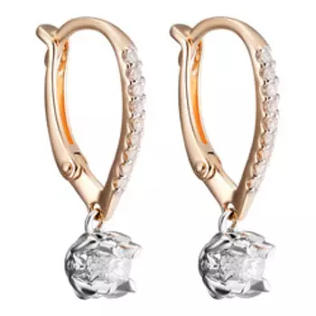 Золотые серьги 585 пробы