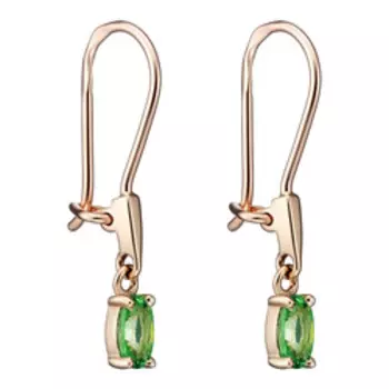 Золотые серьги 585 пробы