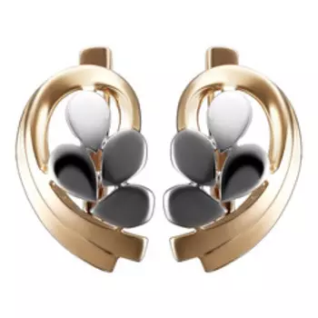 Золотые серьги 585 пробы