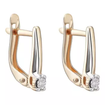 Золотые серьги 585 пробы