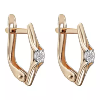 Золотые серьги 585 пробы