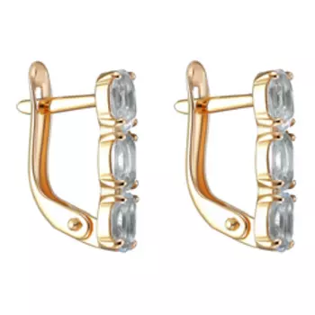 Золотые серьги 585 пробы