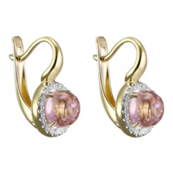 Золотые серьги 585 пробы