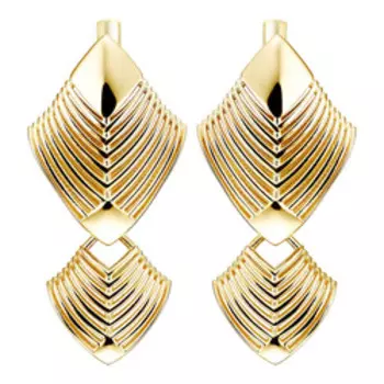 Золотые серьги 585 пробы