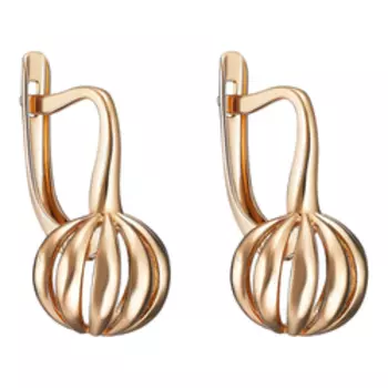 Золотые серьги 585 пробы