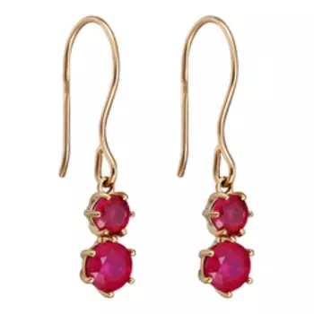 Золотые серьги 585 пробы