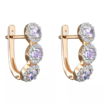 Золотые серьги 585 пробы