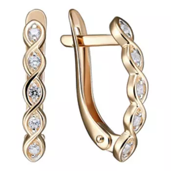 Золотые серьги 585 пробы