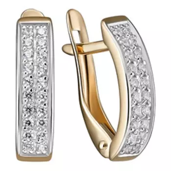 Золотые серьги 585 пробы