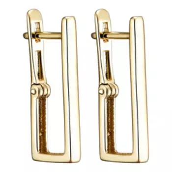 Золотые серьги 585 пробы