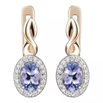 Золотые серьги 585 пробы