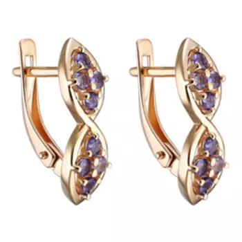 Золотые серьги 585 пробы