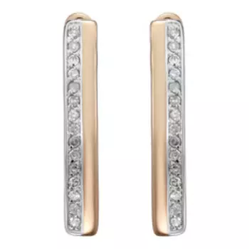 Золотые серьги 585 пробы