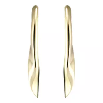 Золотые серьги 585 пробы